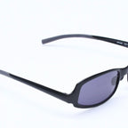Prada Square Sunglasses Eyewear Metal Acetate Black — view 3