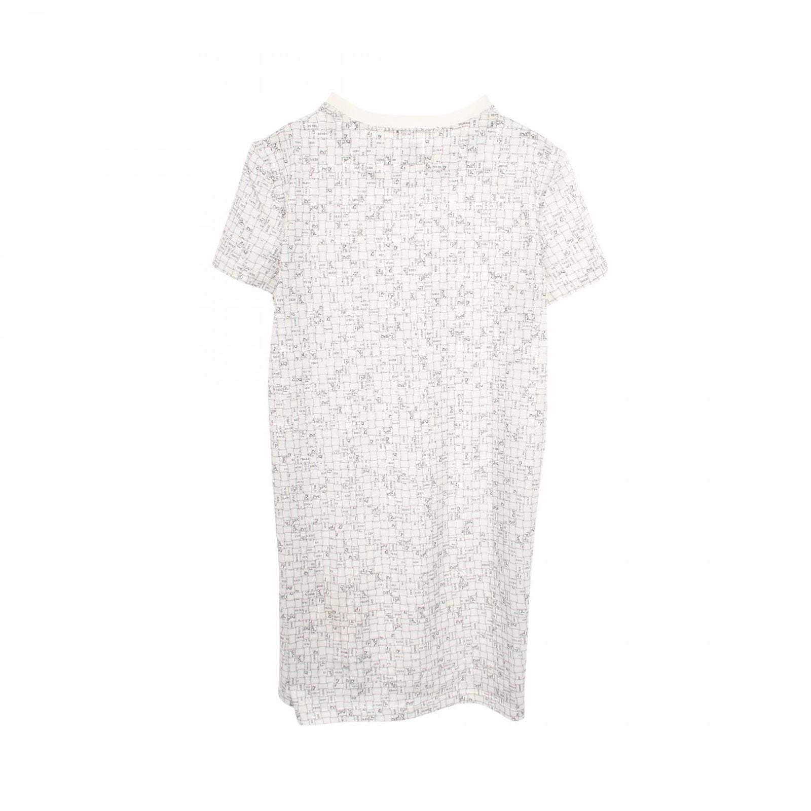 Hermes Dress Bolduc AU Carre Cotton — view 2