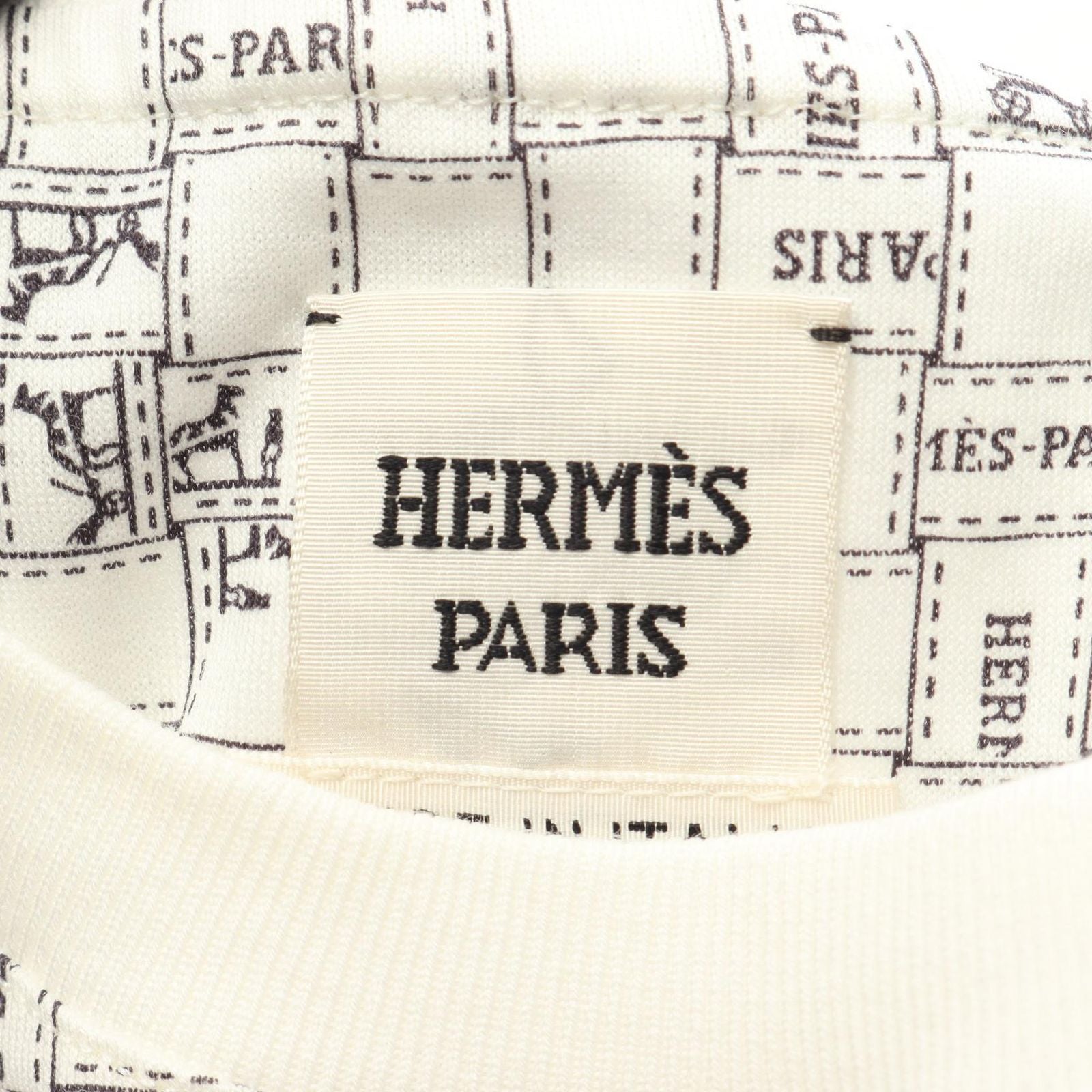 Hermes Dress Bolduc AU Carre Cotton — view 3