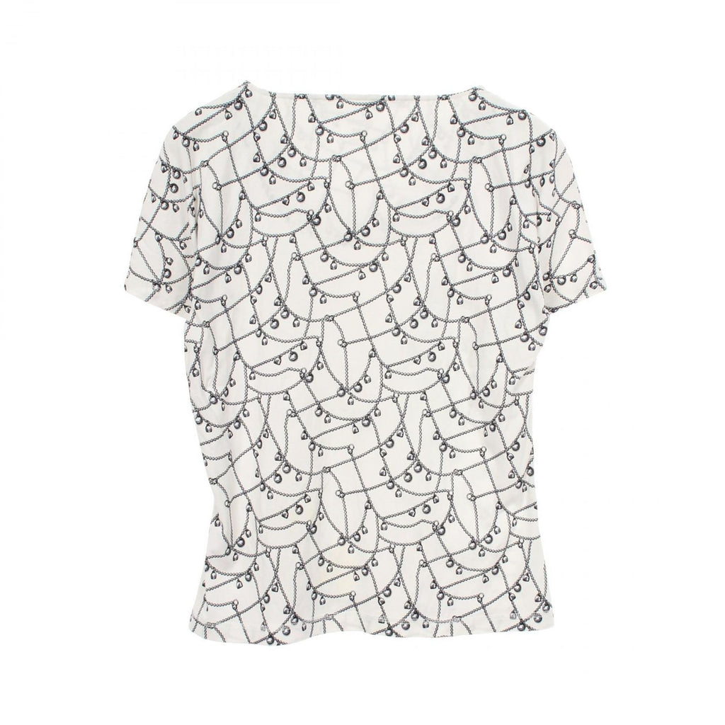 Hermes Short Sleeve T-Shirt Allover Pattern Cotton — view 2