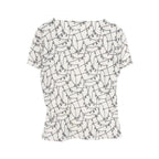 Hermes Short Sleeve T-Shirt Allover Pattern Cotton — view 2