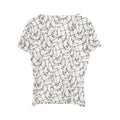 Hermes Short Sleeve T-Shirt Allover Pattern Cotton