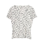 Hermes Short Sleeve T-Shirt Allover Pattern Cotton
