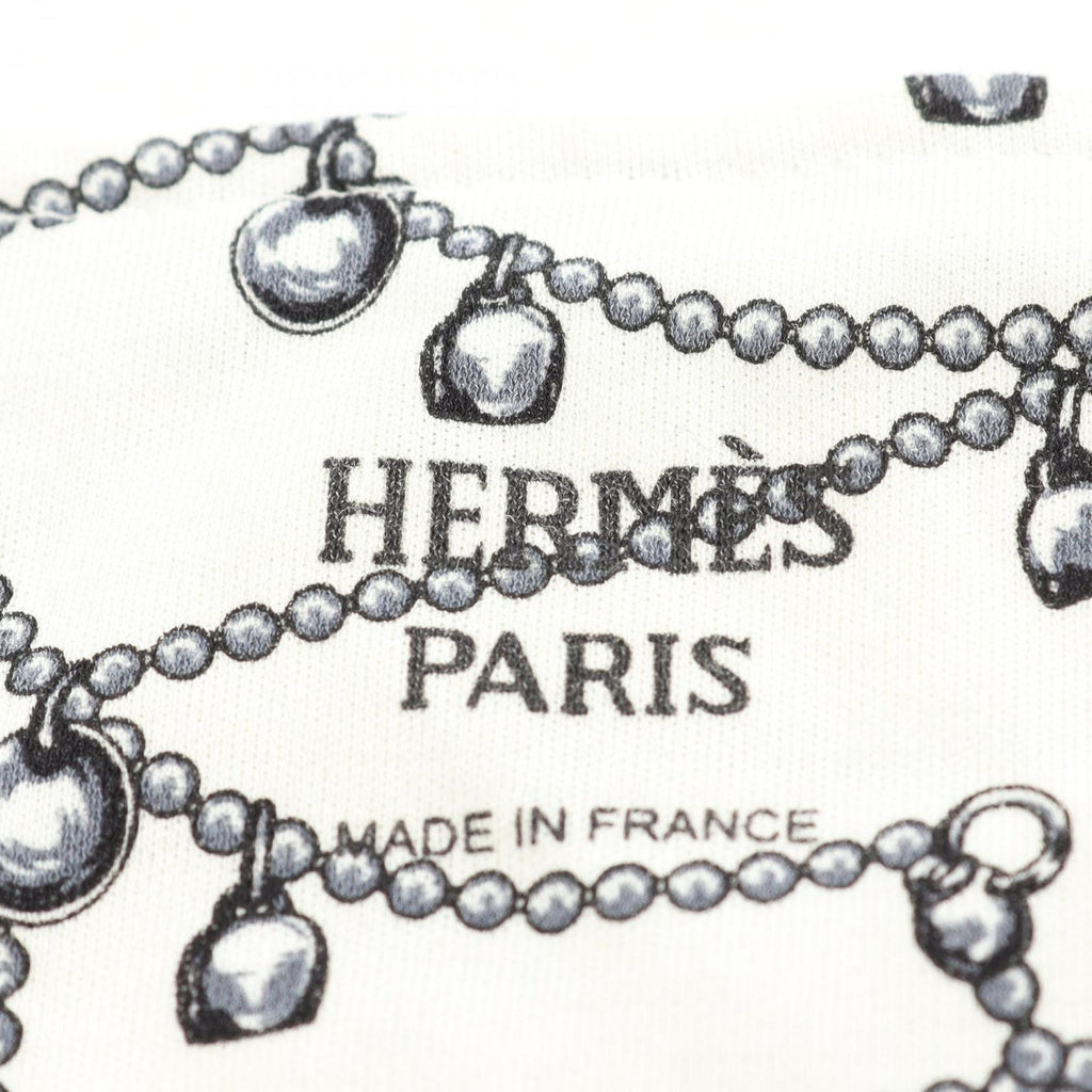 Hermes Short Sleeve T-Shirt Allover Pattern Cotton — view 3