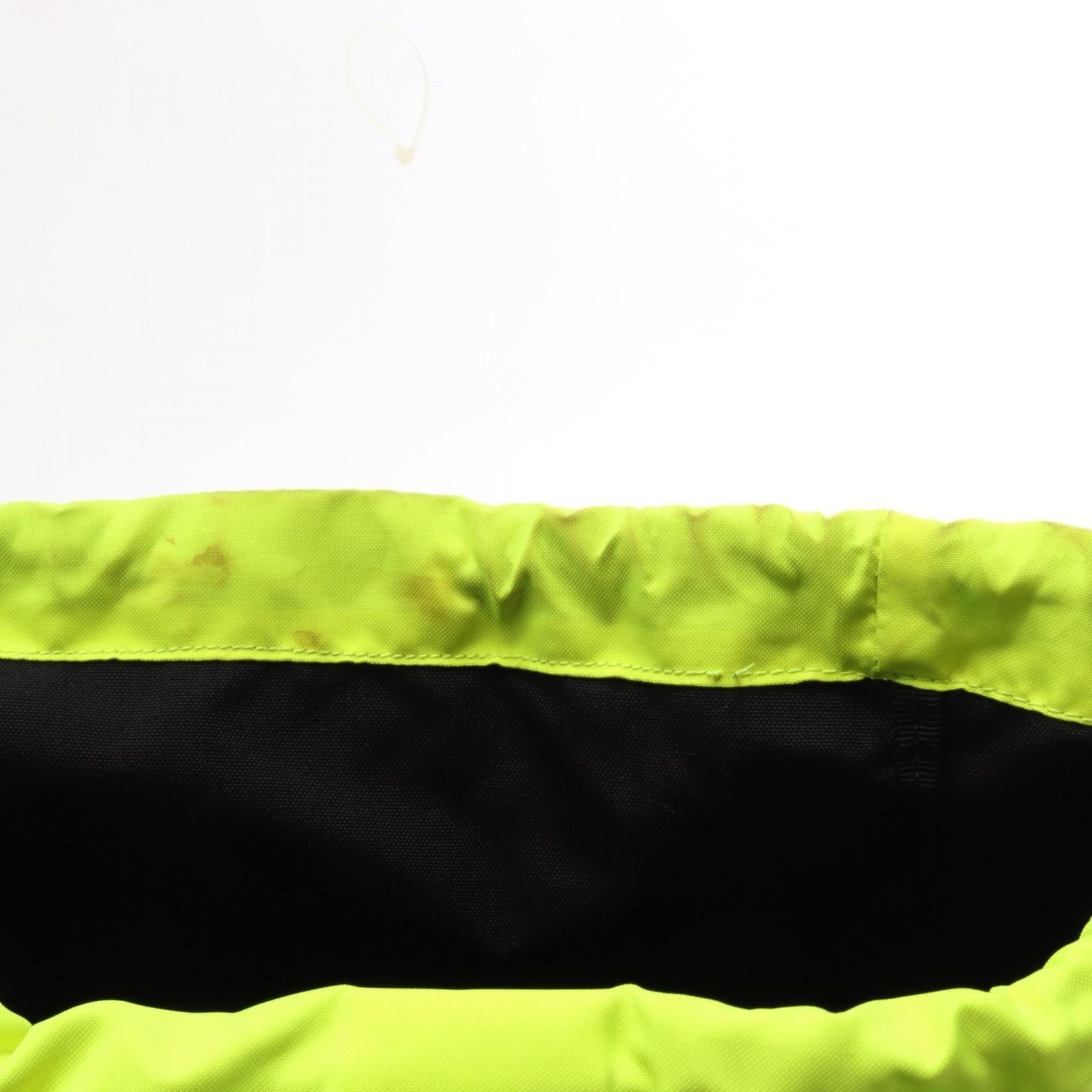 Saint Laurent Paris Backpack Hunting Rock Sac Neon Color Yellow Black Nylon