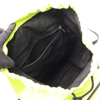 Saint Laurent Paris Backpack Hunting Rock Sac Neon Color Yellow Black Nylon