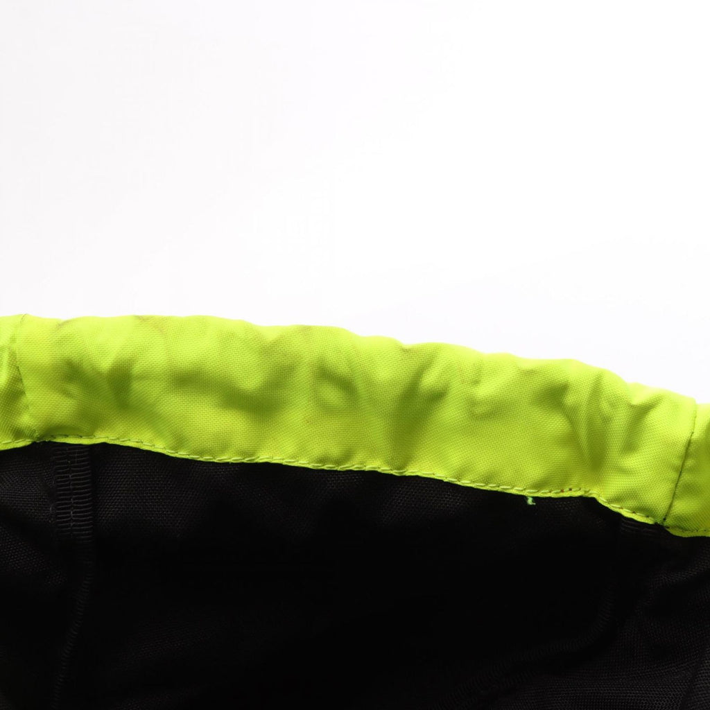 Saint Laurent Paris Backpack Hunting Rock Sac Neon Color Yellow Black Nylon