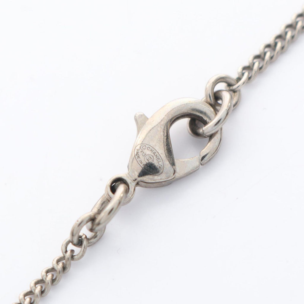 Chanel Necklace CC Logo Stainless Steel