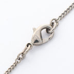 Chanel Necklace CC Logo Stainless Steel