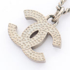 Chanel Necklace CC Logo Stainless Steel