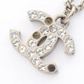 Chanel Necklace CC Logo Stainless Steel