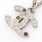 Chanel Necklace CC Logo Stainless Steel