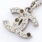Chanel Necklace CC Logo Stainless Steel