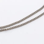Chanel Necklace CC Logo Stainless Steel