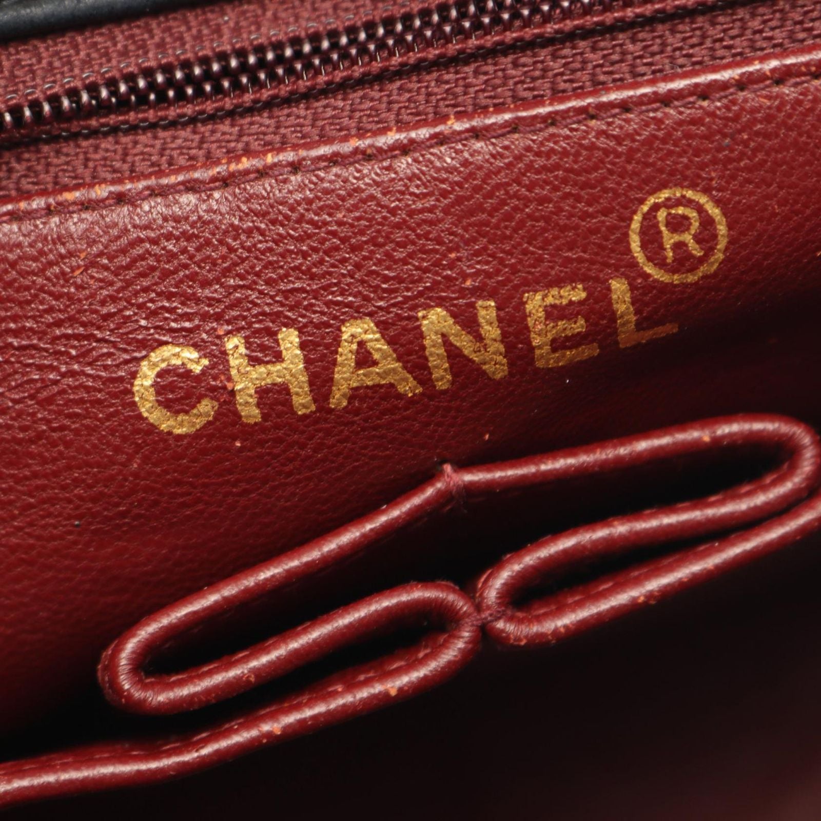Chanel Shoulder Bag Mini Quilted 20 Black Lambskin