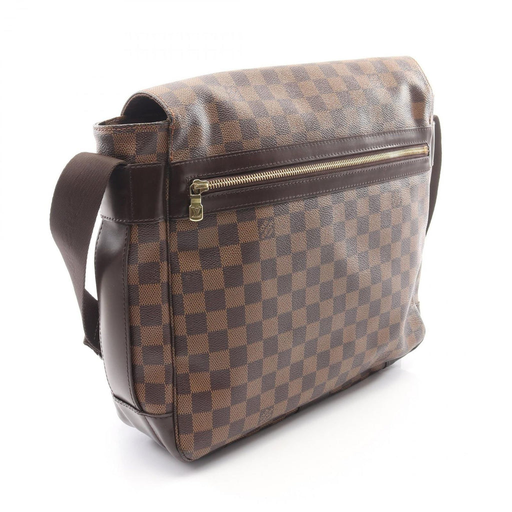Louis Vuitton Shoulder Bag Bastille Damier Ebene Canvas Leather