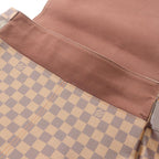 Louis Vuitton Shoulder Bag Bastille Damier Ebene Canvas Leather