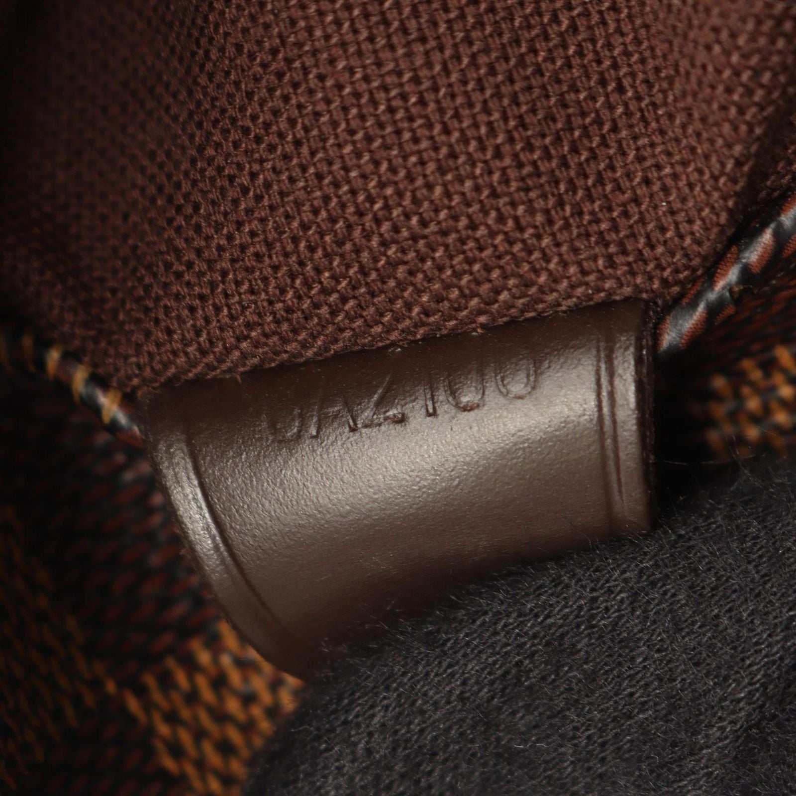 Louis Vuitton Shoulder Bag Bastille Damier Ebene Canvas Leather