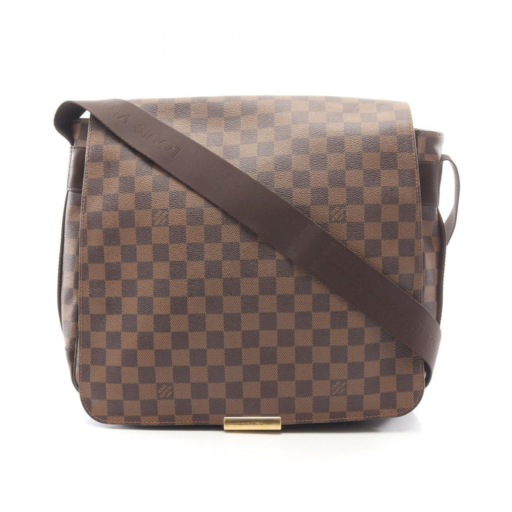 Louis Vuitton Shoulder Bag Bastille Damier Ebene Canvas Leather