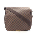 Louis Vuitton Shoulder Bag Bastille Damier Ebene Canvas Leather