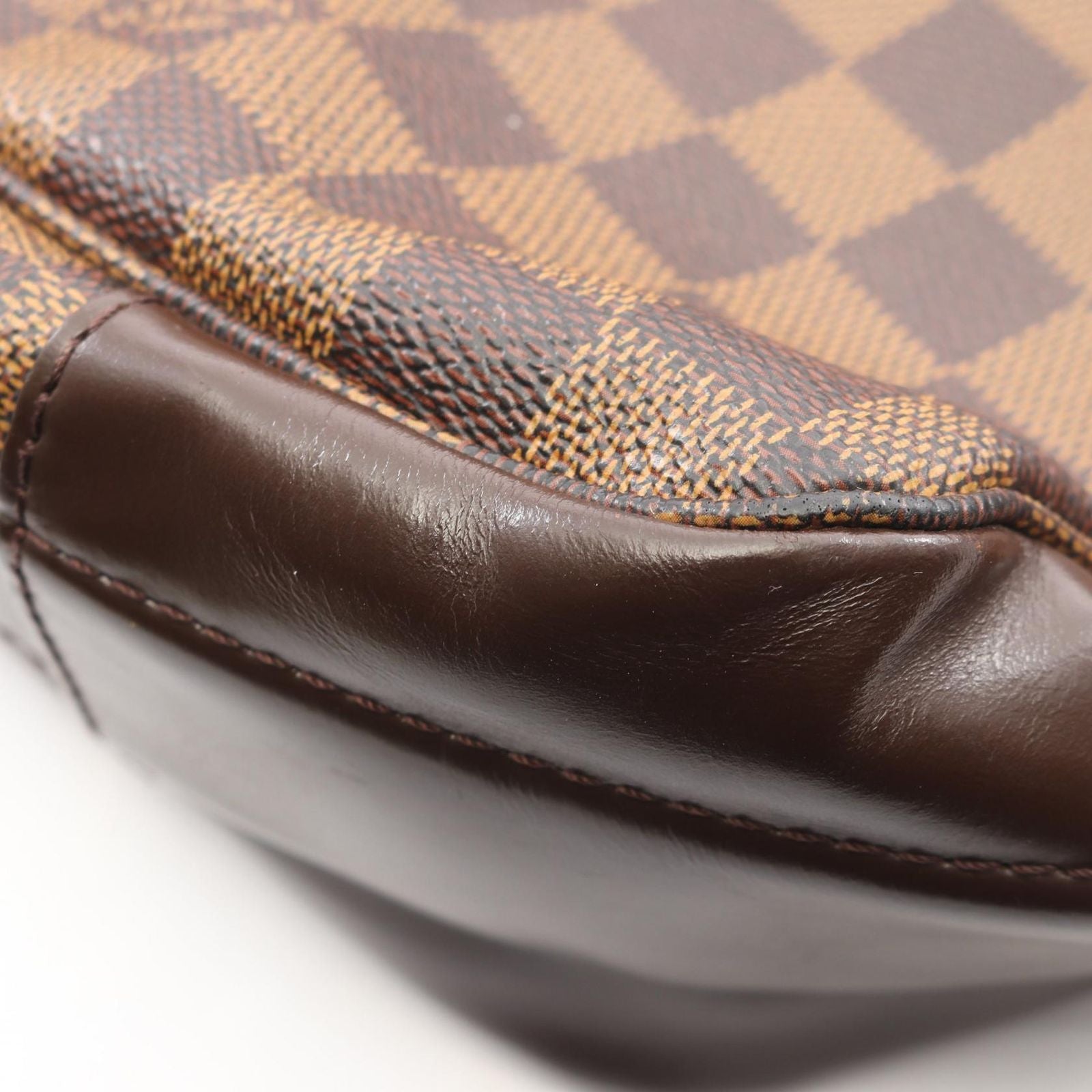 Louis Vuitton Shoulder Bag Bastille Damier Ebene Canvas Leather