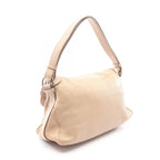 Celine Shoulder Bag Beige Leather