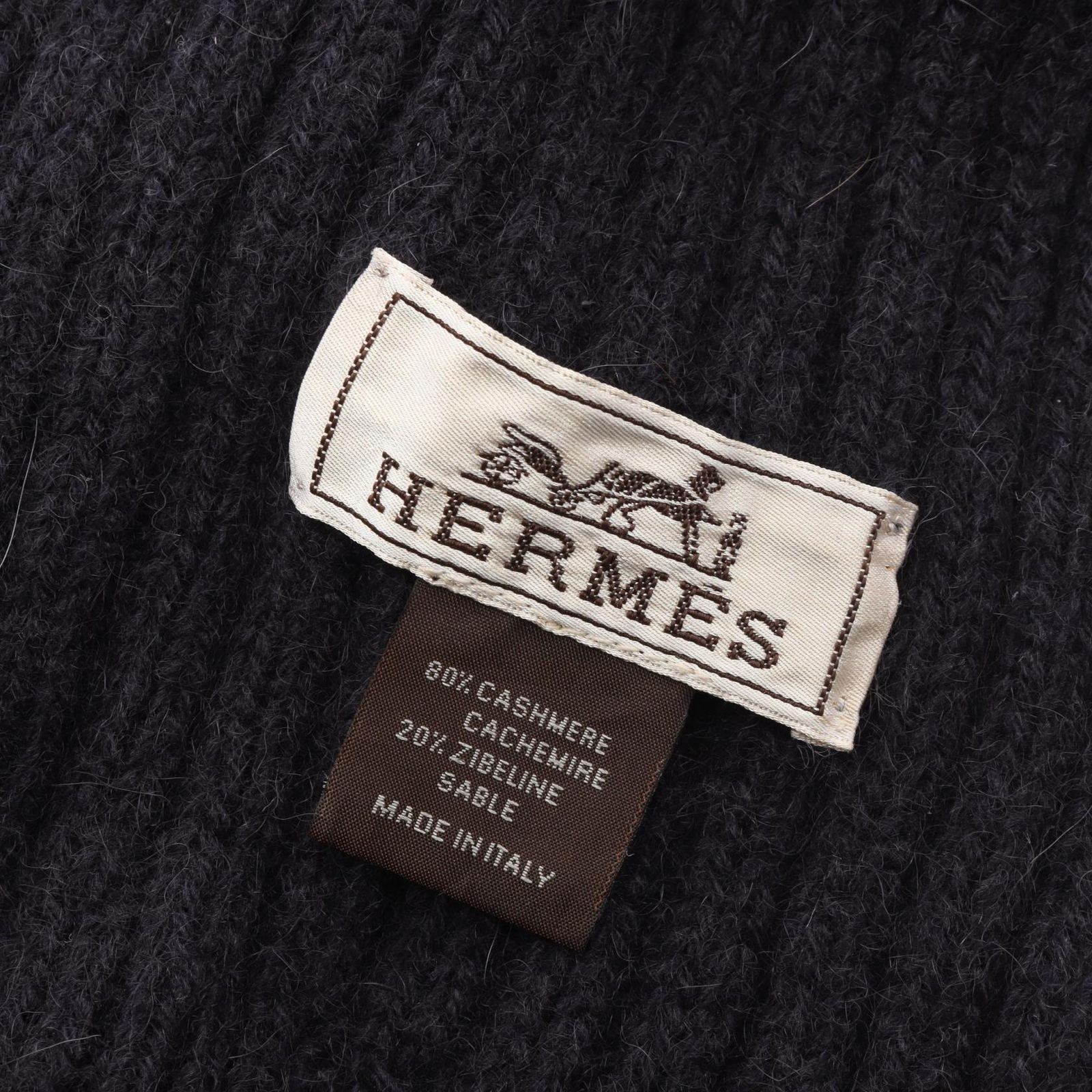 Hermes Scarf Navy