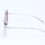 Chanel Sunglasses Eyewear CC Logo Silver Wine — view 5