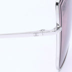 Chanel Sunglasses Eyewear CC Logo Silver Wine — view 7