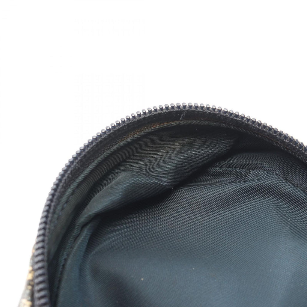 Dior Pouch Trotter Saddle Navy Canvas Leather