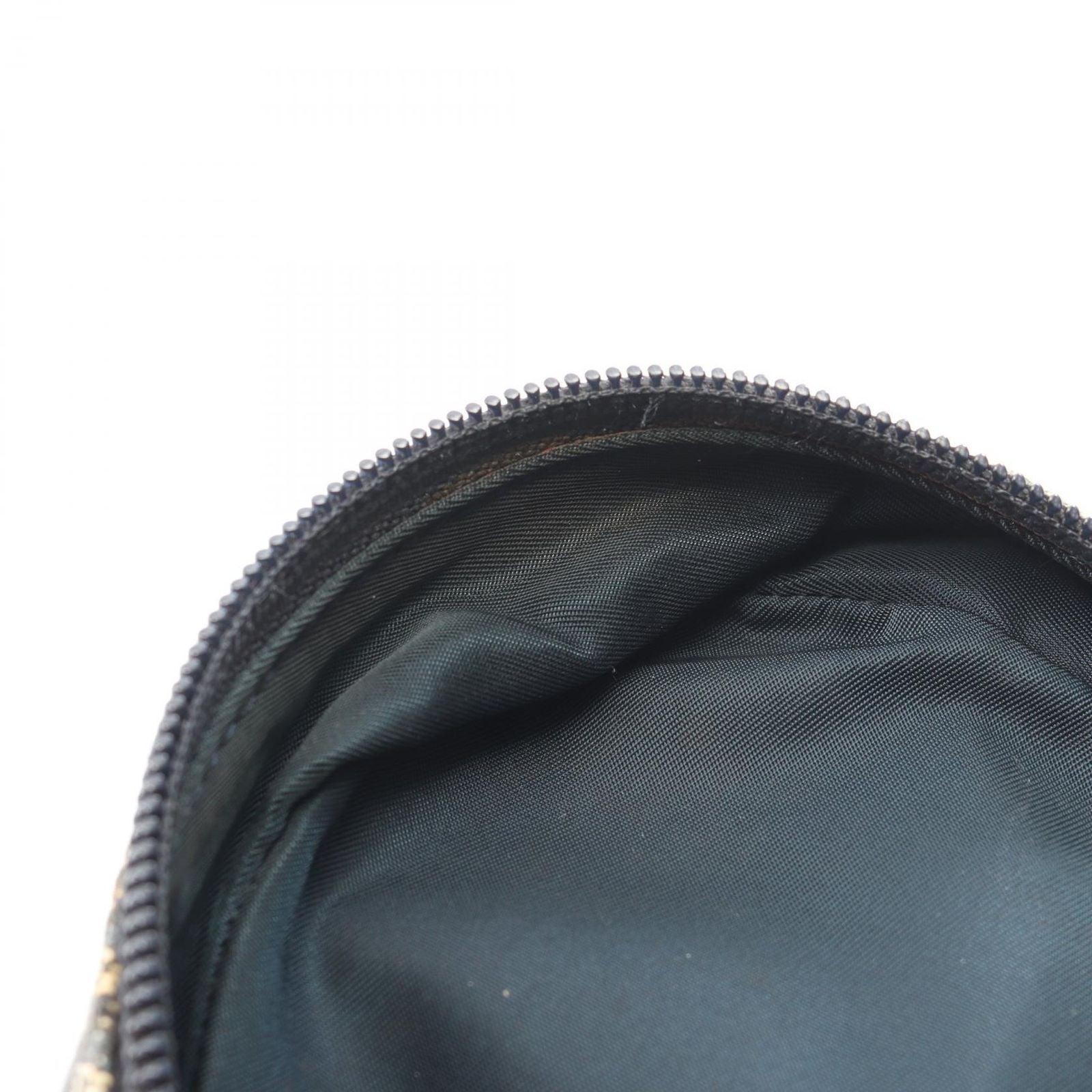 Dior Pouch Trotter Saddle Navy Canvas Leather