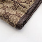 Gucci Handbag GG Canvas Horsebit Sherry Line Beige Brown Tote Bag