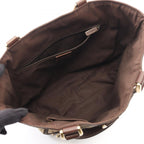 Gucci Tote Bag Abbey GG Canvas Beige Brown