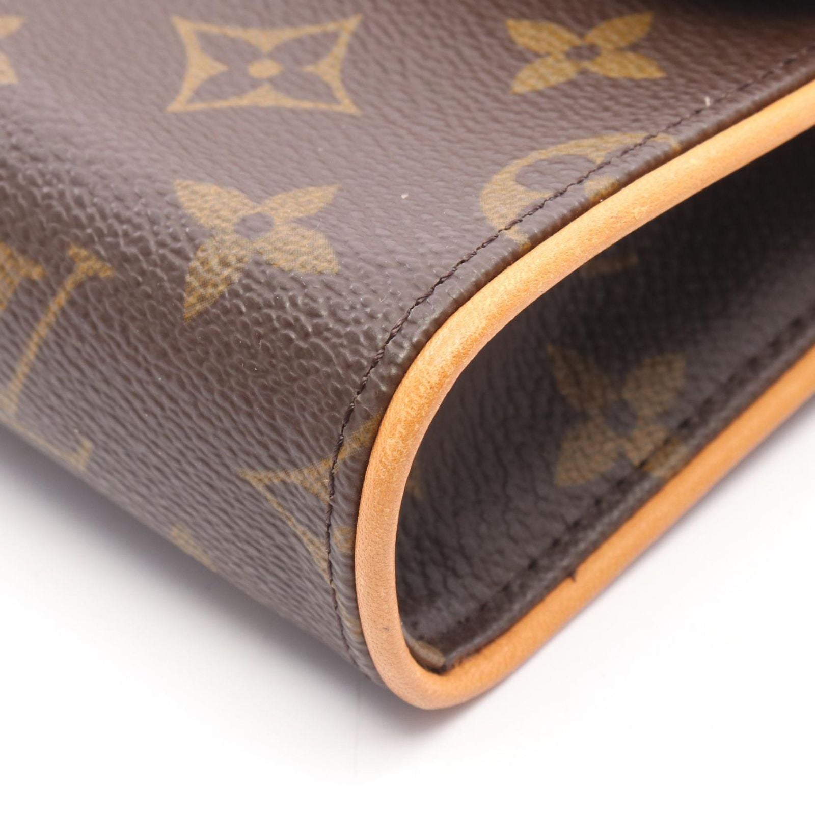 Louis Vuitton Waist Bag Pochette Florentine Monogram Canvas Leather