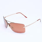 Dior Mini Motard Rimless Sunglasses Eyewear 36c Red Gold — view 2