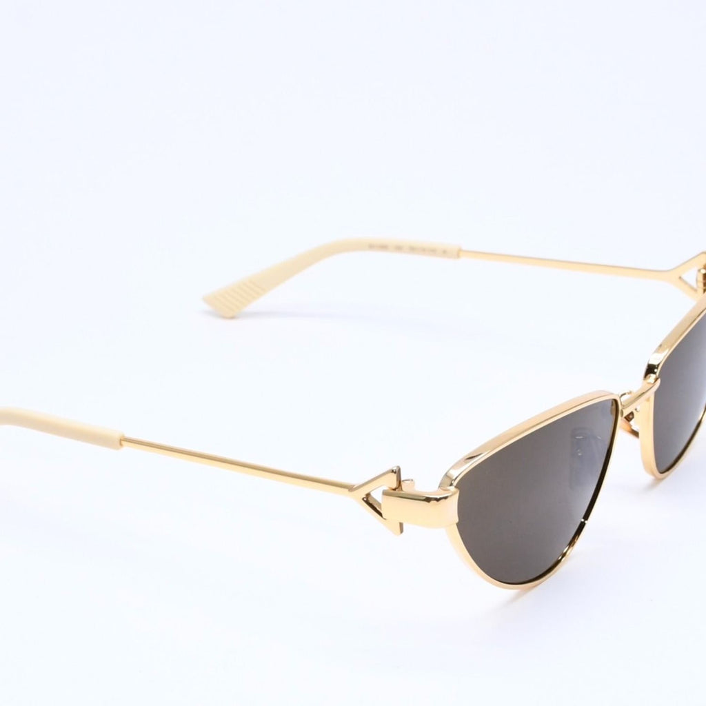Bottega Veneta Sunglasses Eyewear 002 59 Black Gold Ivory — view 3
