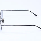 Bottega Veneta Half Rim Sunglasses Eyewear 001 60 Intrecciato — view 6