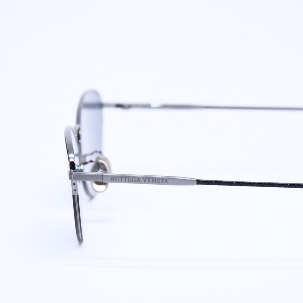 Bottega Veneta Half Rim Sunglasses Eyewear 001 60 Intrecciato — view 7