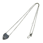 Gucci Trade Mark Heart Tag 925 Sterling Silver Pendant