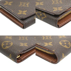 Louis Vuitton Porte-Monnaie Viet Tresor Bifold Wallet Monogram Leather