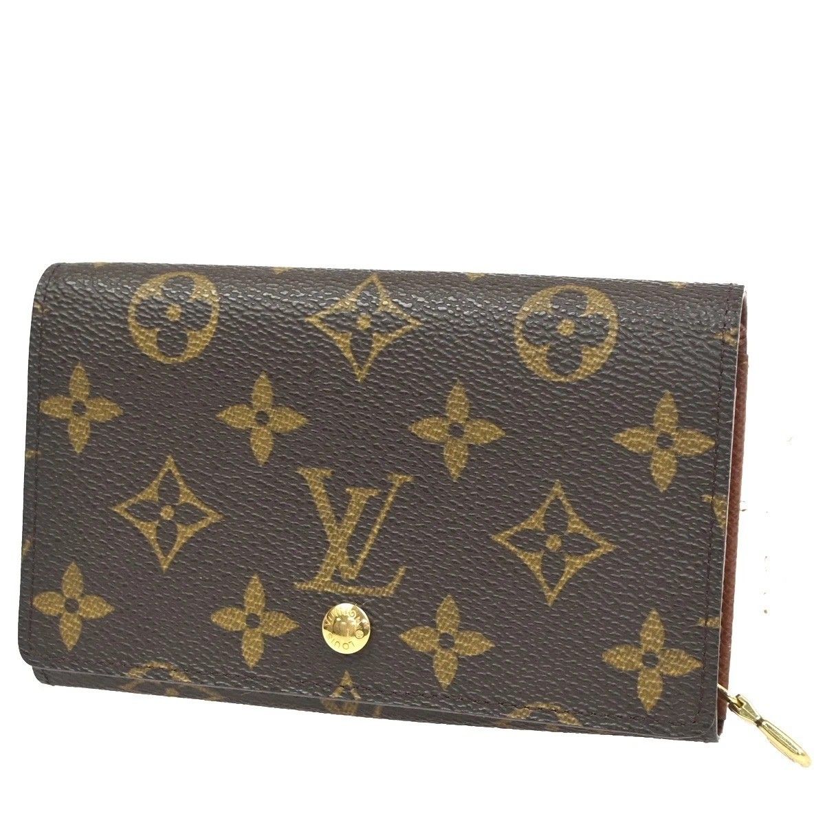 Louis Vuitton Porte-Monnaie Viet Tresor Bifold Wallet Monogram Leather