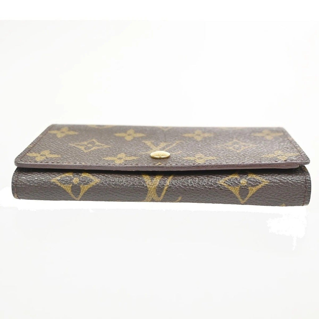 Louis Vuitton Porte-Monnaie Viet Tresor Bifold Wallet Monogram Leather