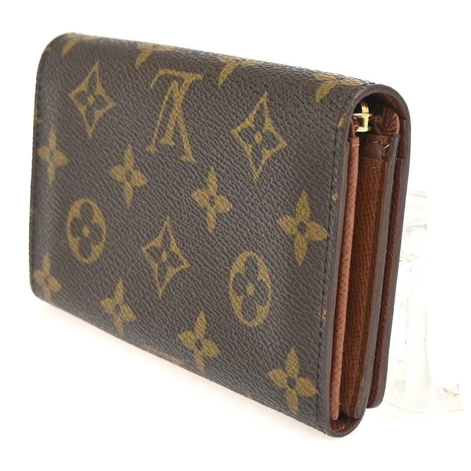Louis Vuitton Porte-Monnaie Viet Tresor Bifold Wallet Monogram Leather