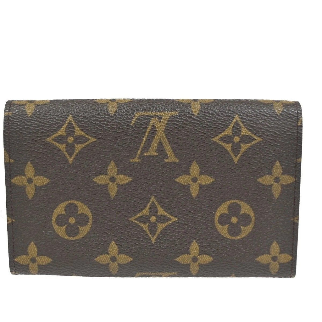 Louis Vuitton Porte-Monnaie Viet Tresor Bifold Wallet Monogram Leather