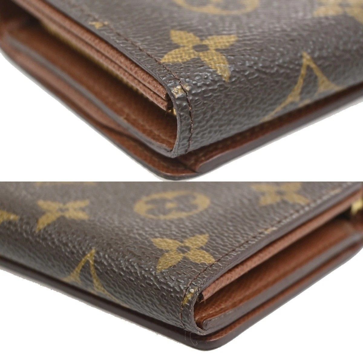 Louis Vuitton Porte-Monnaie Viet Tresor Bifold Wallet Monogram Leather