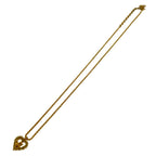 Dior Vintage Logo Motif Pendant Gold