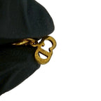 Dior Vintage Logo Motif Pendant Gold
