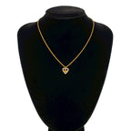Dior Vintage Logo Motif Pendant Gold