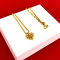 Dior Vintage Logo Motif Pendant Gold