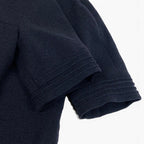 Chanel Short Sleeve Dress Gripoix Button 34 Black — view 7